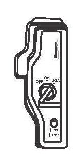 Elétrica: Gire a chave de partida para a posição LIGA até o motor começar a funcionar. Depois, girar a chave para a posição ON. 4.