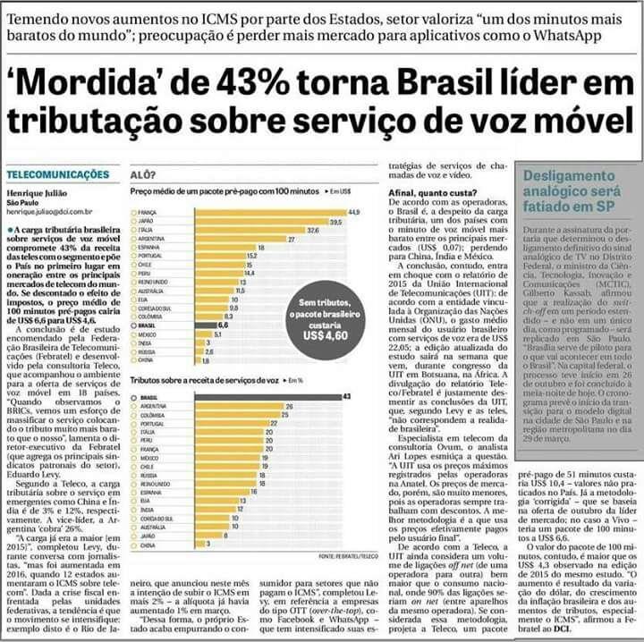 Desafio brasileiro é obter maior produtividade e competitividade Setor de Telecomunicações possibilita ao Brasil obter os necessários ganhos de produtividade para a retomada do crescimento de forma