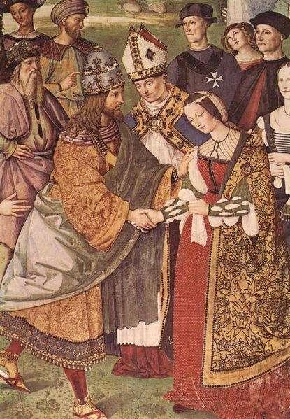 Casamento de Frederico III com D.