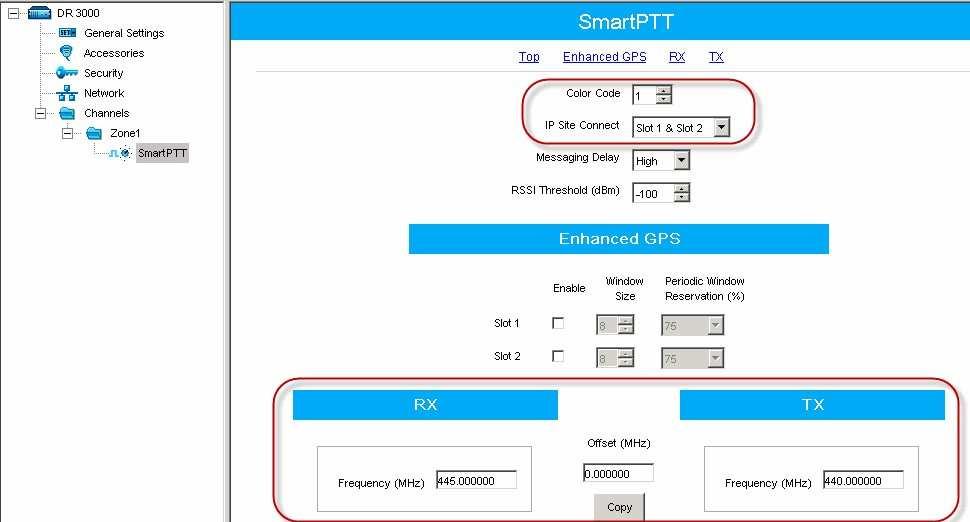 SmartPTT Enterprise Installation Guide 7 3. Nos Canais adicione um Canal Digital. IP Site Connect = Slot 1 & Slot 2.