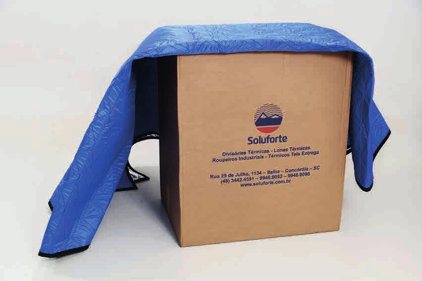 Sendo utilizada extensivamente em logística rodoviária, marítima e aérea, a lona térmica Soluforte protegerá sua carga da variação de temperatura que ocorre entre a coleta e a entrega dos produtos.