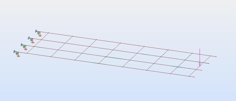 Força (kn) Conceção e Projeto de uma Ponte Pedonal sobre a Via de Cintura Interna A cola utilizada na junção do conjunto é a Araldite Standard AW 106 com endurecedor HV 933 U.