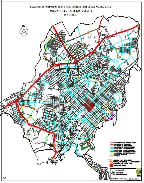 ANEXO I Mapa 01 - Classificação Funcional das