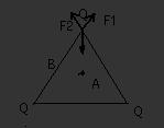 3. Tres cargas puntuais iguais de 5,0 µc cada unha están situadas nos vértices dun triángulo equilátero de 1,5 m de lado.