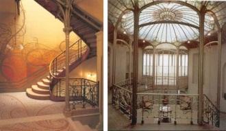 Exemplos de Arq. Art Nouveau: Arquiteto e Proj.