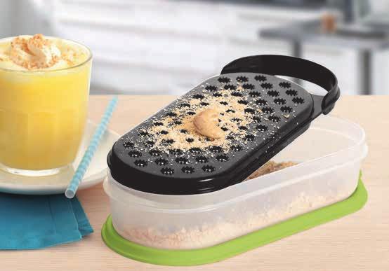 Preparação Design ergonômico e fácil manuseio Qualquer que seja sua necessidade, há um utensílio Tupperware perfeito para você em Rale e conserve seus alimentos com praticidade Super oferta Alça