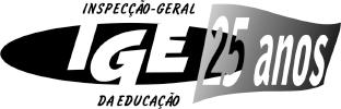INSPECÇÃO-GERAL DA EDUCAÇÃO PROGRAMA AFERIÇÃO