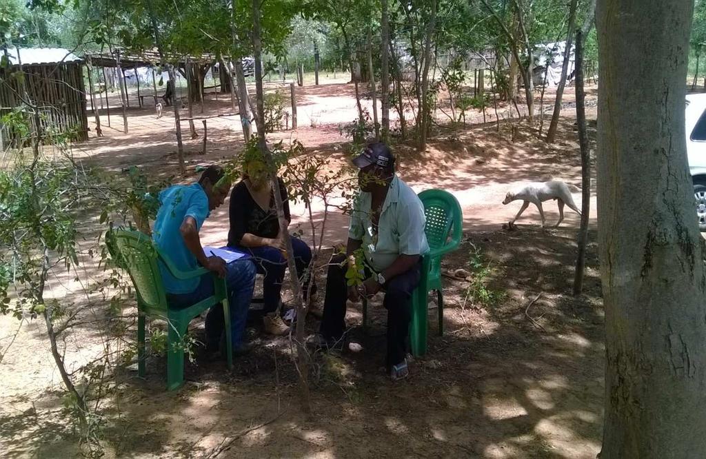 Entrevistados Acampamento Santa Fé (Verdelândia