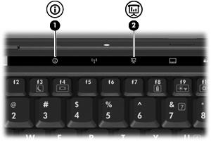3 HP Quick Launch Buttons Use os HP Quick Launch Buttons para abrir os programas utilizados com mais freqüência.