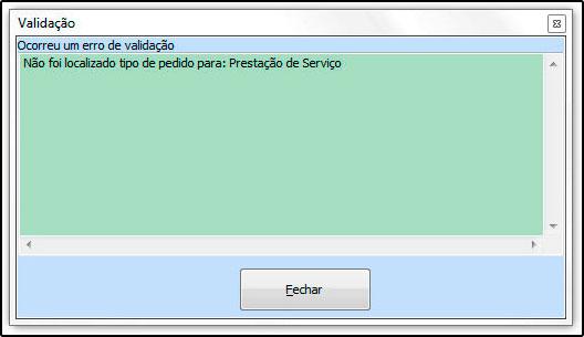 Selecione o serviço cadastrado, aperte Enter e o sistema irá criar a NFS-e na tela de cadastro pronta para ser impressa.