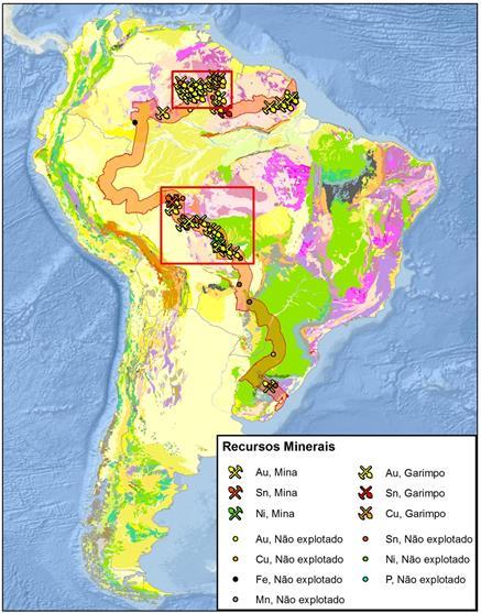 Faixa de Fronteira Projeto de lei de modificação da legislação sobre faixa de fronteira no que tange à atividade de mineração A área inserida em faixa de fronteira corresponde a 27% do território