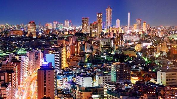 Tóquio é uma das maiores áreas urbanas do
