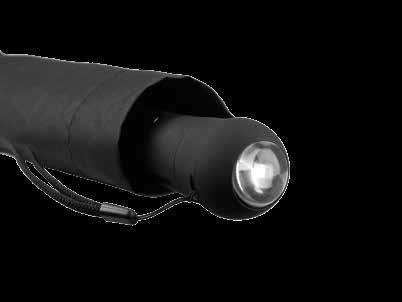 CHAPÉUS KI2015 CHAPÉU COM LED Chapéu de chuva com 54cm (21 ) com luzes led na pega.