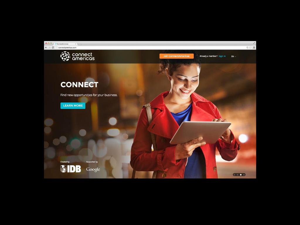 Connect Find suppliers Find clients Connect with them Learn about