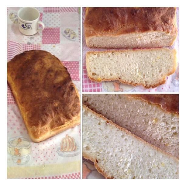 Pão de farinha de milho: outro clássico da vó. O pão de milho feito na hora e recém-saído do forno a lenha é algo único e com nata é simplesmente uma perdição.