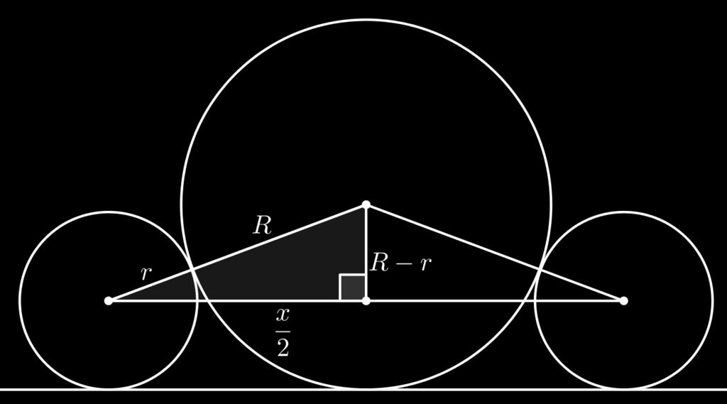 (Extraído da Vídeo Aula) A área A é a diferença entre a área da semicircunferência cujo diâmetro é um dos catetos e a área x, enquanto que a área B é a diferença entre a área da semicircunferência