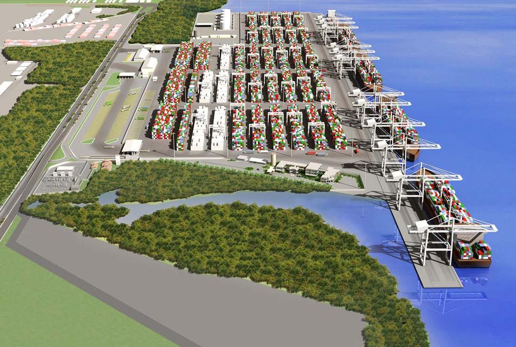 42 Novos projetos Projeto Brasil Terminal Portuário Desafios ao atendimento de novas demandas