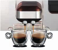 A nova caldeira de café permite obter maior desempenho e consistência na distribuição de Café Creme, Americano, etc.