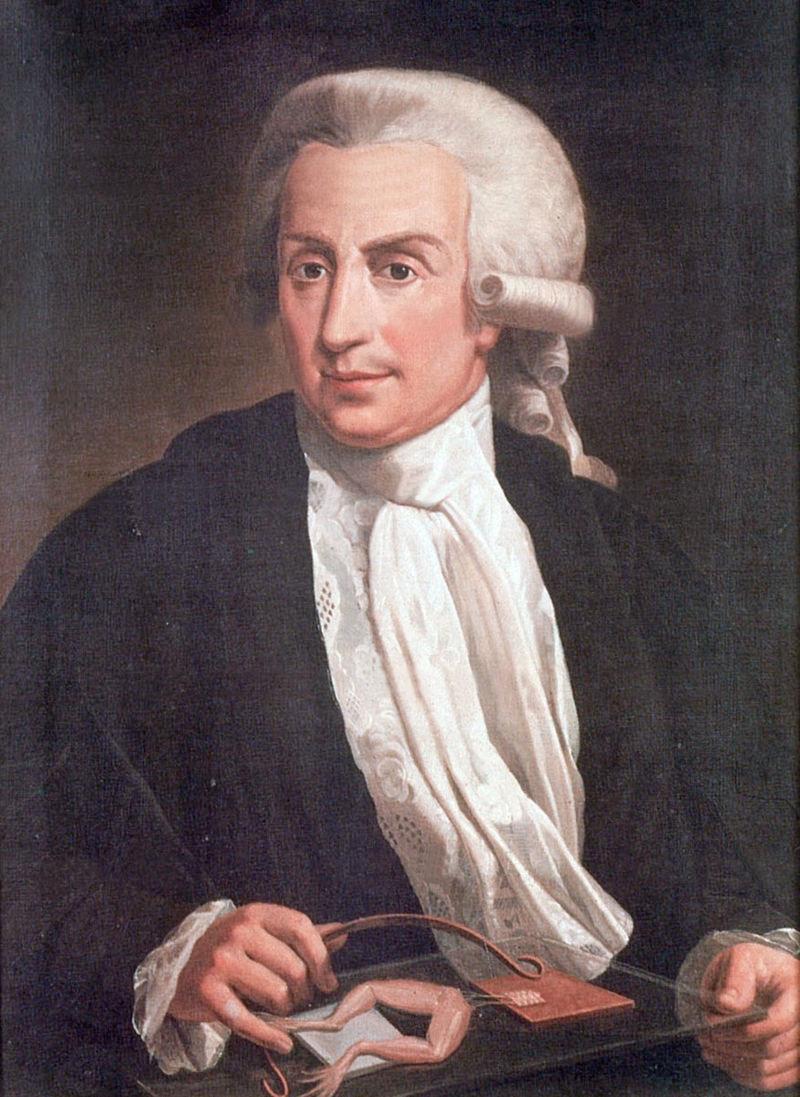 Luigi Galvani (1737 1798) Médico e físico italiano