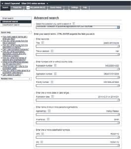 br/ipcpub/#refresh=fipcpc&fipcpc=yes Ilustração 29 - Página inicial da CPC Sendo as bases de patentes uma fonte riquíssima de informação tecnológica, seu uso incrementa e amplia o conhecimento,