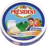 Camembert Président 125g R$