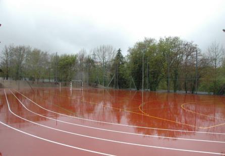 Campo de Basquetebol/Voleibol 2016 Cunha Barroso