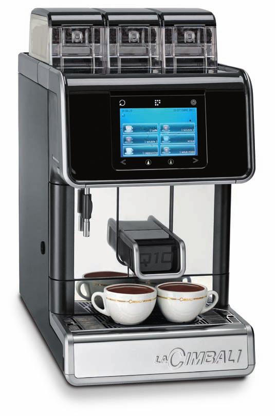 L innovativo sistema di preinfusione garantisce lo sfruttamento ottimale della pastiglia di caffè e permette un infusione dolce e controllata che migliora la qualità in tazza.