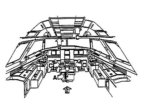 4.9. Painel de Chamadas - Cockpit O painel de chamadas do cockpit permite chamar o mecânico (MECH) ou o pessoal de solo.