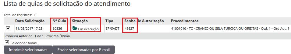 beneficiário comparecer na Unimed para pegar a autorização, então basta clicar em Finalizar e Gerar Guia para que