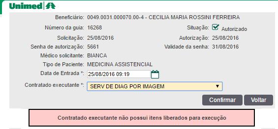 Página 12 de 25 Após confirmar a captura da guia, será necessária a identificação da biometria (beneficiários locais).