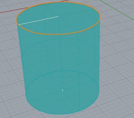 1 Deixe o layer Reservatoriovidro ligado; 1.2 Ligue o layer Reservatoriometal ; 1.3 Faça uma extrusão utilizando o comando Solid > Extrude Planar Curve > Straight; 1.