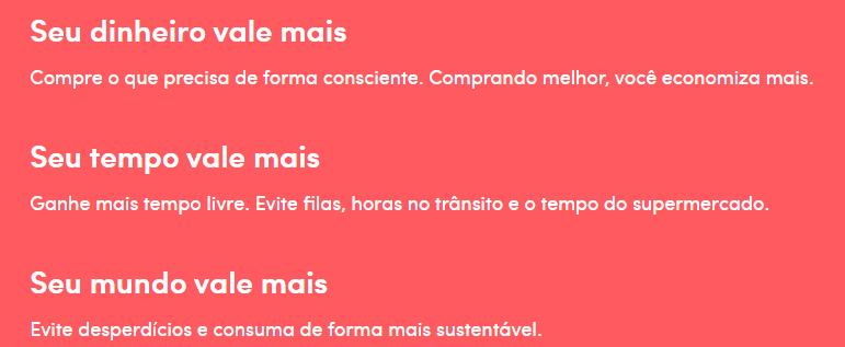 Comunicação Proposta de Valor Sistema intuitivo de reabastecimento de produtos