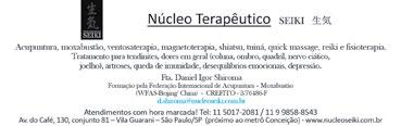 dentistas Clínica Geral, ortodontia e prótese Dr. Edson Yoshinobu Mukai - Crosp 46.084 Dr. Márcio Katsuyoshi Mukai - Crosp 50.478 Metrô Arthur Alvin - R. Dr. Luiz Aires, 1682 - Fone: 2741-2007 Jabaquara - Metrô Conceição - Av.