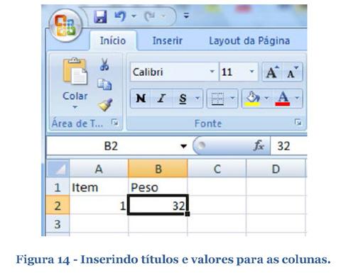 3 CRIANDO UMA PLANILHA BÁSICA Agora que já possuímos uma noção sobre a área de trabalho e os principais comandos para manipulação de arquivos, poderemos começar o primeiro trabalho a ferramenta.