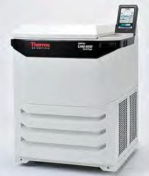 centrífugas Thermo Scientific Sorvall LYNX 6000 com filtros HEPA oferecem um nível adicional de segurança no caso de falhas de tubos ou frascos Escolha entre a centrífuga SORVALL Lynx 4000 com