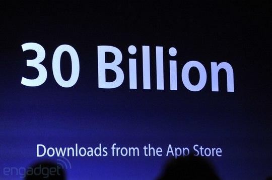 Aqui ficam os números: 400 milhões de contas na App Store, 650.000 aplicações na App Store, 225.