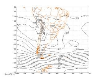 nov-dez /25 (primavera) ocorreu em uma fase de La Niña (http://www.cpc.ncep.noaa.gov), o que está de acordo com os estudos de GRIMM et al.