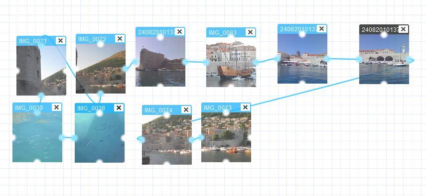 4.1. A opção Photo run basic data irá pedir ao utilizador alguns tags (palavras identificadoras do conteúdo da sequência de imagens) o tamanho das imagens - a ferramenta permite identificar o