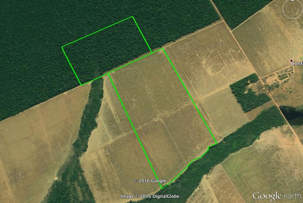 Fazenda D4 D4 Composto pelas matri culas 17883/CO e 17884/CO tem a rea total de 222,1316 ha em bioma