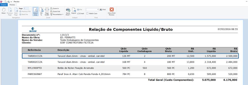 em Estudo e Manipulação de Preços.