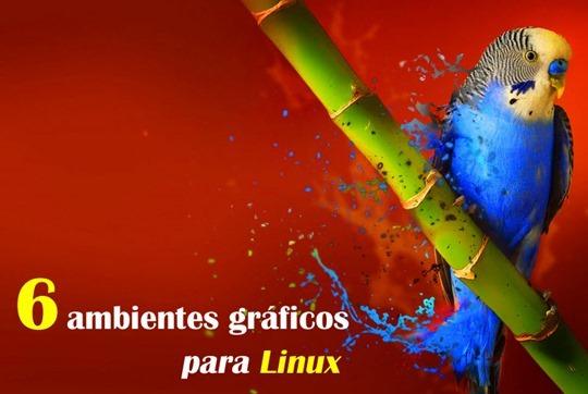 6 ambientes gráficos para o teu Linux Date : 20 de Maio de 2013 Os ambientes de trabalho tendem a definir a usabilidade e produtividade que um sistema operativo pode oferecer.