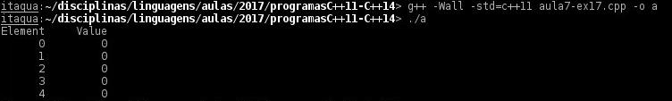 Exemplo: Ordenamento de Vetores Escreva um programa em C++ para ordenar uma sequência de inteiros utilizando o método do insertion sort e utilizando vectors Exemplo: Ordenamento de Vetores?