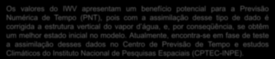 Introdução O D trop pode ser estimado juntamente com a minimização das demais fontes de erros das observáveis GNSS.