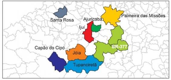 denominado daqui em diante de solo Campus, sendo de diversos estudos do projeto de pesquisa institucional já relatado na introdução deste trabalho.