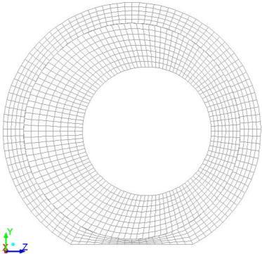 Para os casos concêntricos, a rotação era definida como uma condição de contorno na parede do tubo interno e os casos eram simulados em regime permanente.