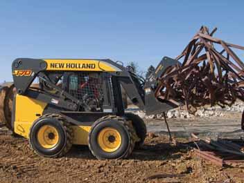 Mestres da multitarefa As minicarregadeiras New Holland fazem muito mais do que levantar e carregar.