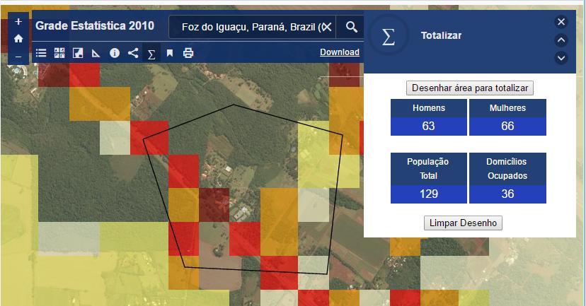 População por Grades Estatísticas Uma nova perspectiva para os recortes geográficos: Grades de células regulares como unidade espacial de agregação de dados estatísticos.