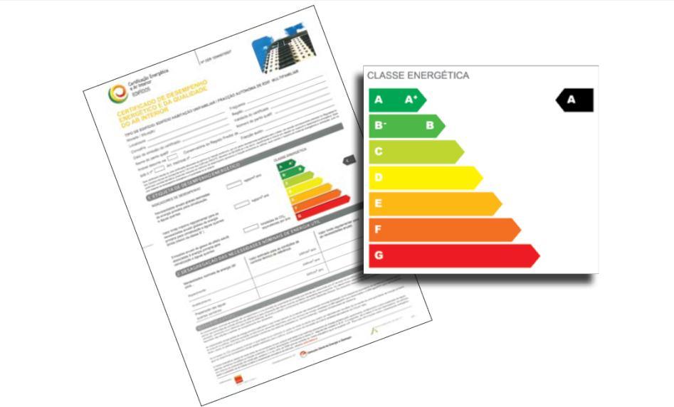 Figura 6 - Certificado de desempenho energético e da qualidade do ar interior.