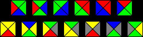2 Introdución dos mosaicos aperiódicos que J. Kepler ilustrara en [47]) e conxecturou entón a inexistencia de prototeselas aperiódicas.