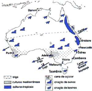 6- Os vazios demográficos nas regiões da Austrália Ocidental, Território do Norte e Austrália Meridional podem ser explicados, entre outros fatores: a) Pela forte resistência dos nativos aborígenes.
